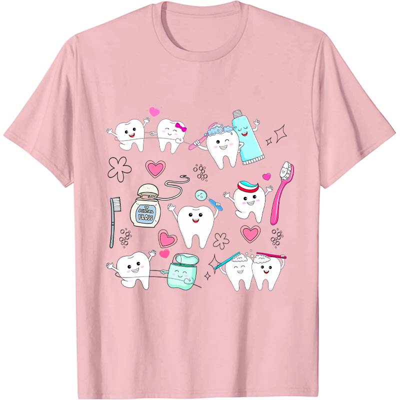 Happy Little Teeth Nurse T-Shirt