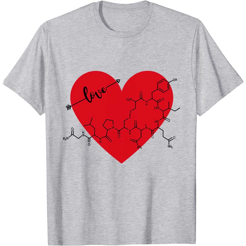 Oxytocin Valentine's Day Nurse T-Shirt