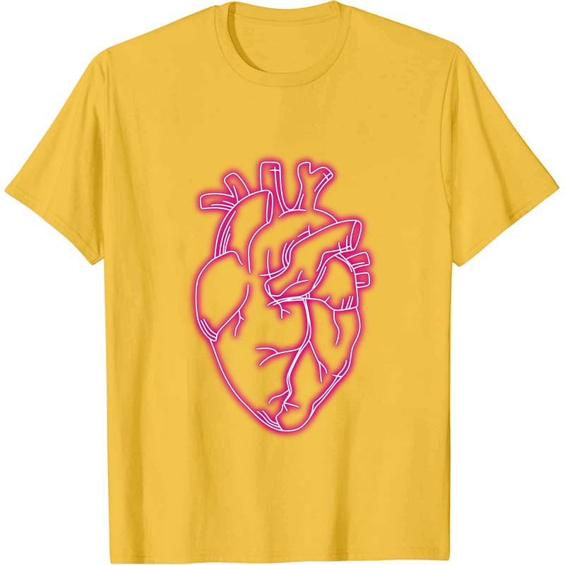 Iridescent Heart Nurse T-Shirt