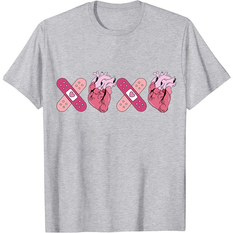 XOXO Heart Nurse T-Shirt