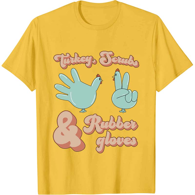Turkey Scrubs Nurse T-Shirt