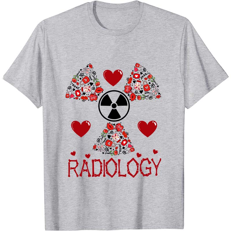Radiology Valentine Nurse T-Shirt