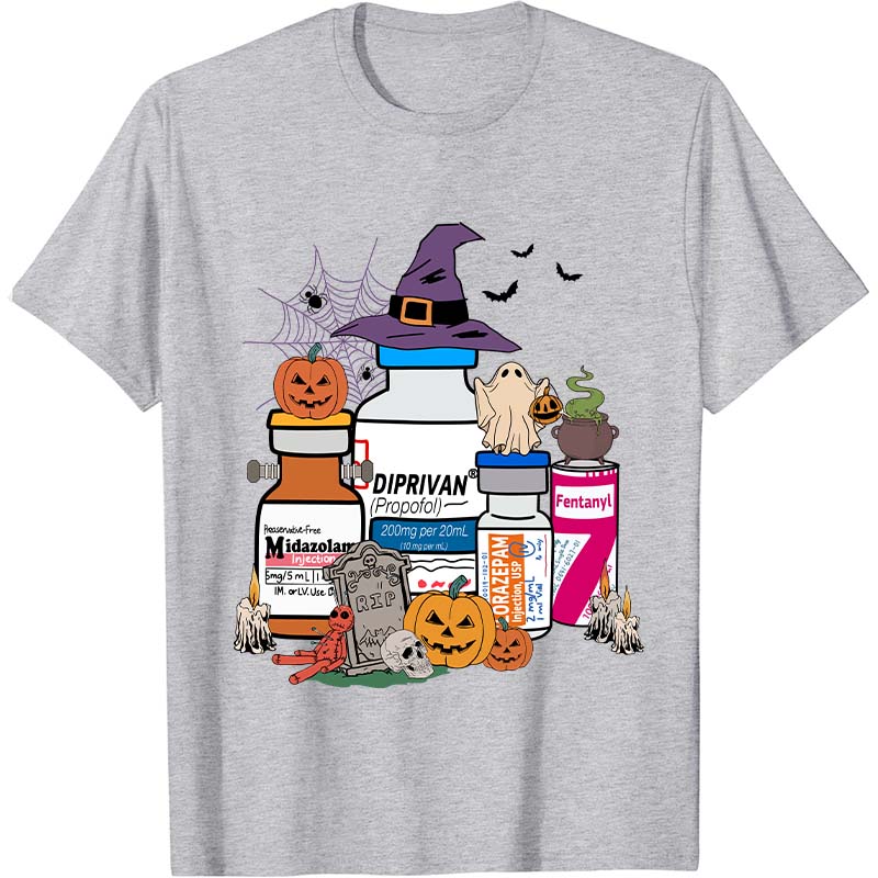 Pharmacy Halloween Nurse T-Shirt