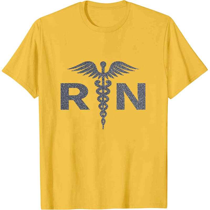 Glitter Registered Nurse T-Shirt