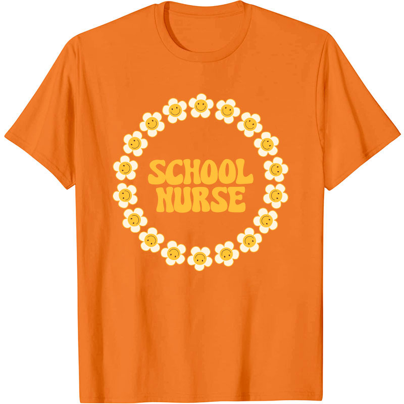 Flowers School Nurse T-Shirt