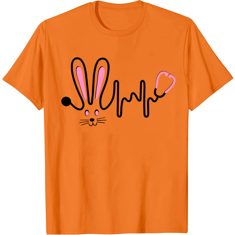 Easter Bunny Stethoscope Nurse T-Shirt