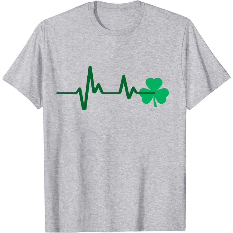 St. Patrick’s Day Lucky Heartrbeat Nurse T-Shirt