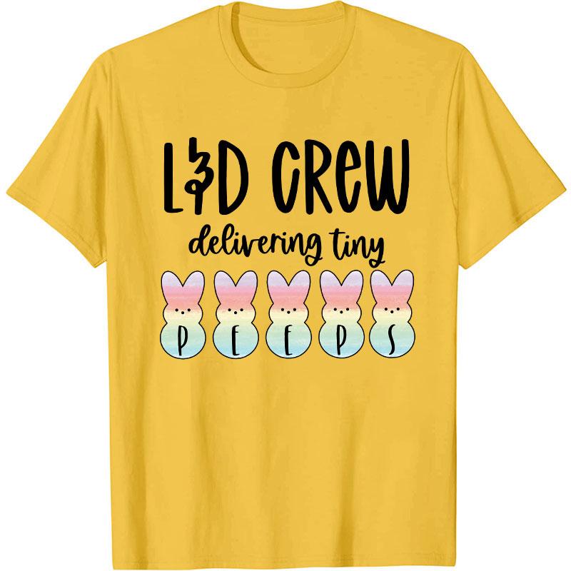 Delivering Tiny Peeps Nurse T-Shirt