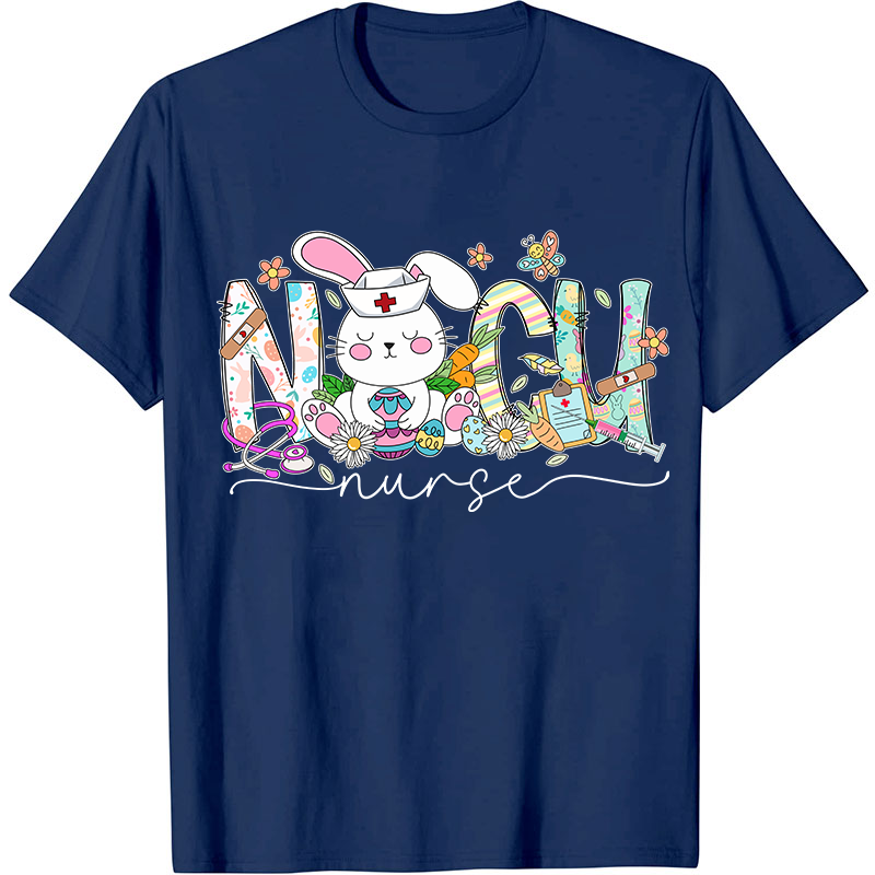 NICU Easter Bunny Nurse T-Shirt