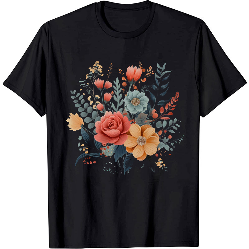 Whimsical Flower T-Shirt