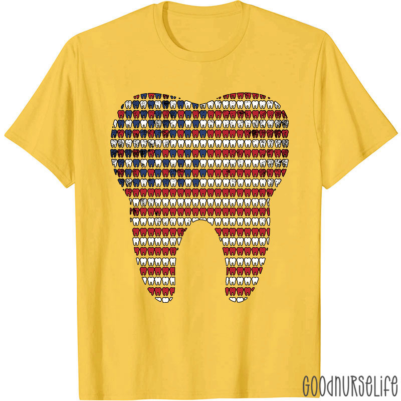 4th Of July Dental Hygienist Patriotic Nurse T-shirt