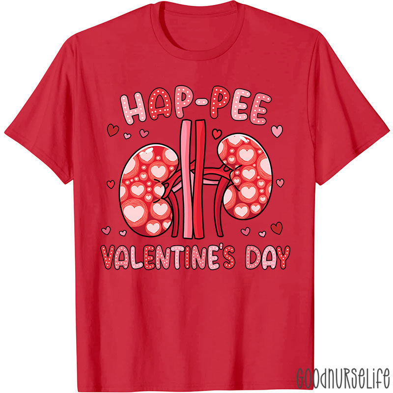 Kidney Wishes Valentine's Day Nurse T-Shirt