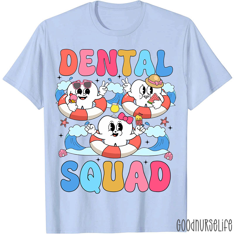 Happy Summer Dental Squad Dentist Summer T-Shirt