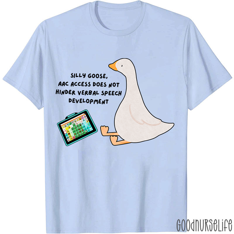 Comfort Colors Silly Goose Speech Therapist T-Shirt