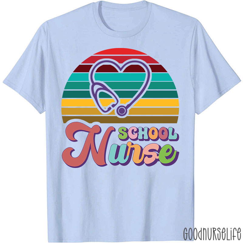 Retro School Nurse T-Shirt