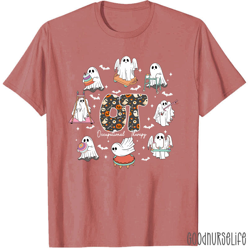 Occupational Therapy Spooky Season Halloween T-Shirt