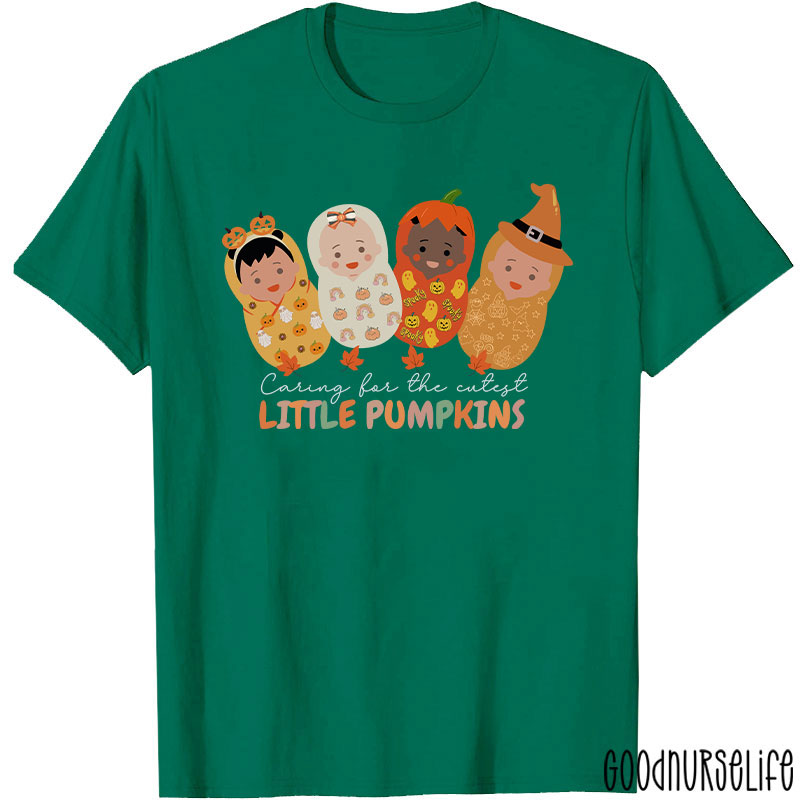 Halloween Caring For The Cutest Little Pumpkins T-Shirt
