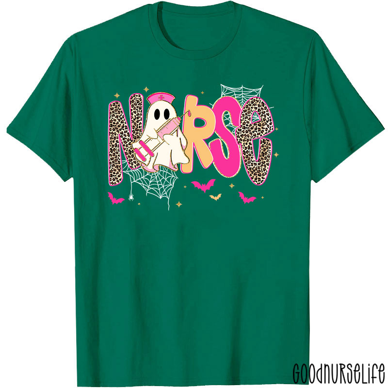 Halloween Nurse Butterfly Stethoscope Nurse T-Shirt