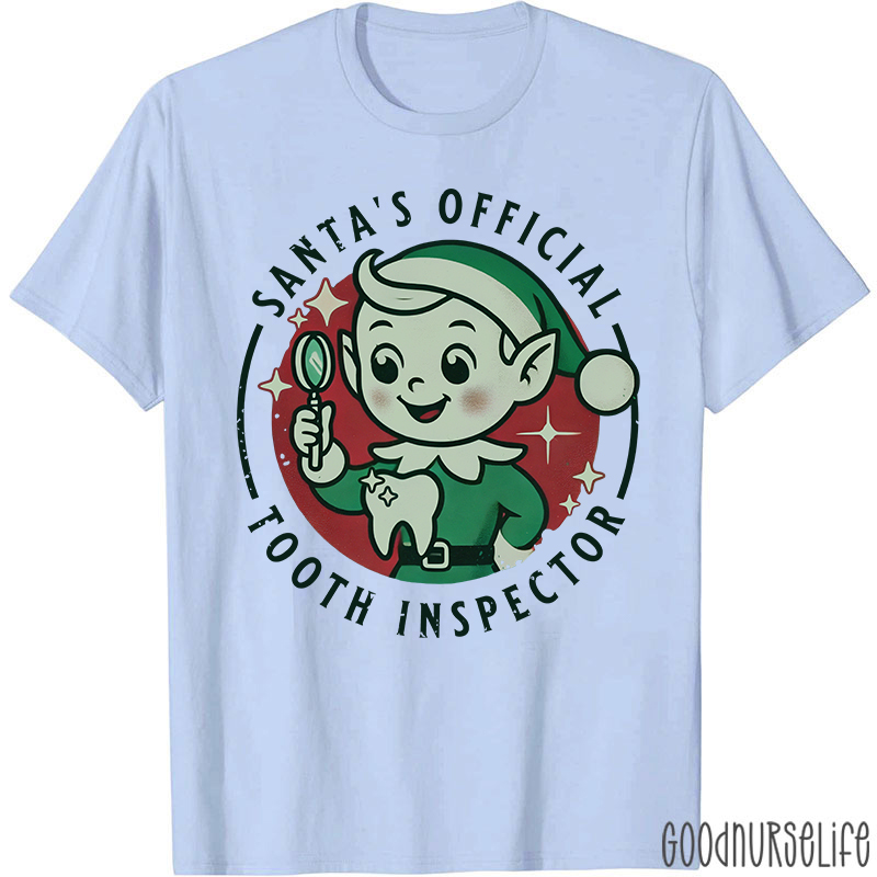 Santa's Official Tooth Inspector T-Shirt