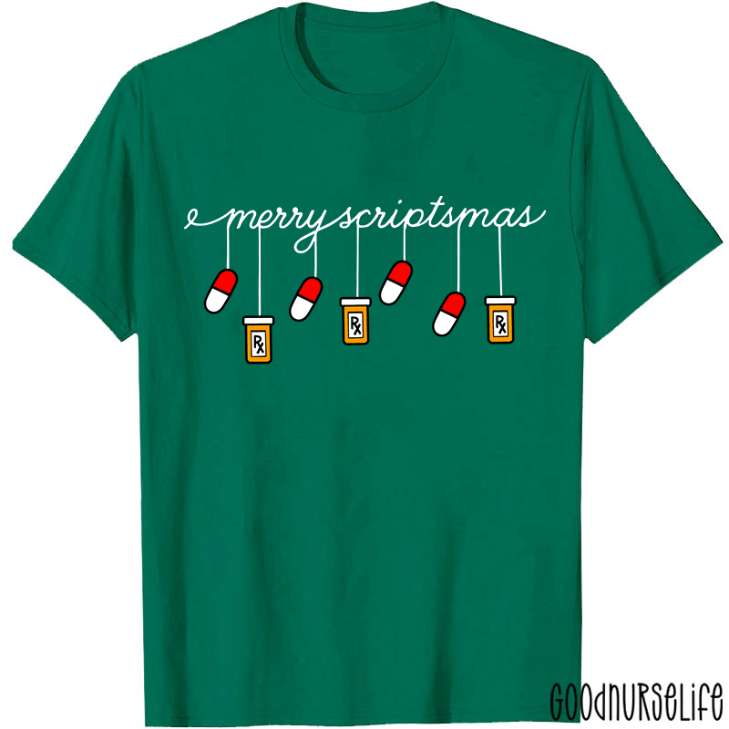 Funny Christmas Pharmacy Phrase T-Shirt