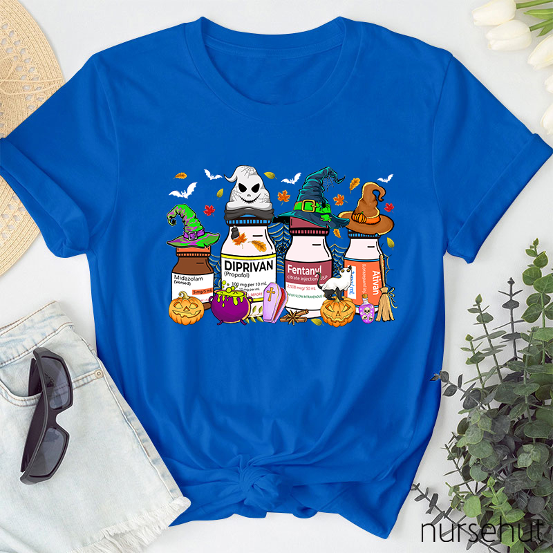 Happy Halloween Pharmacist Nurse T-Shirt