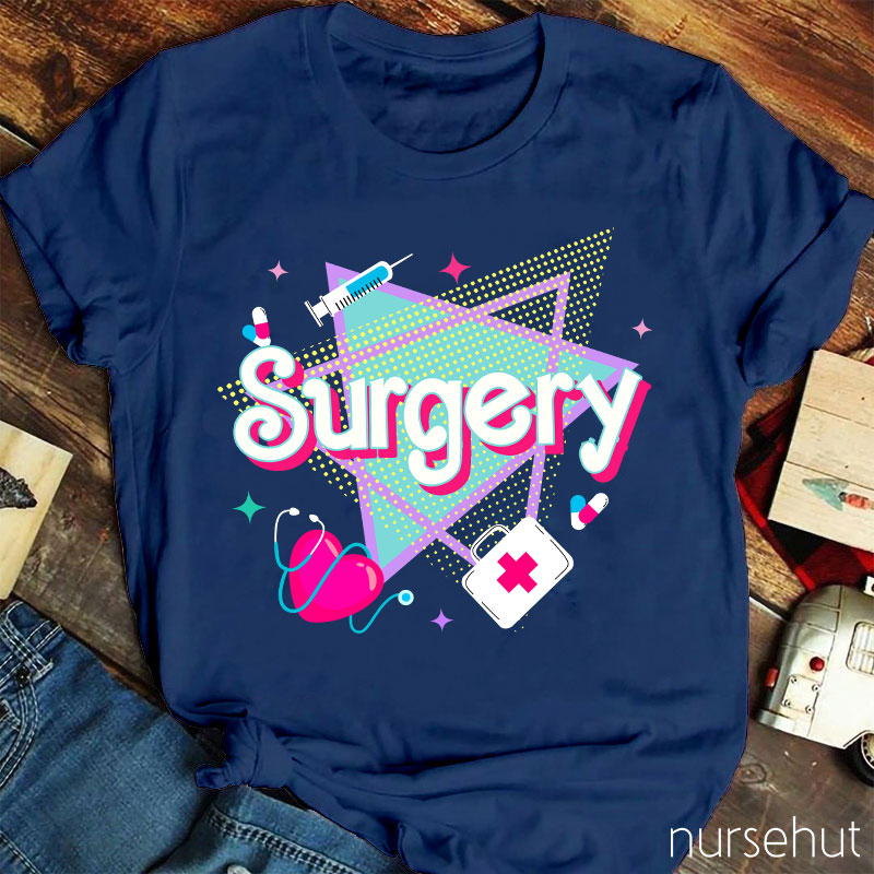 Personalized Triangle Element Design Nurse T-Shirt