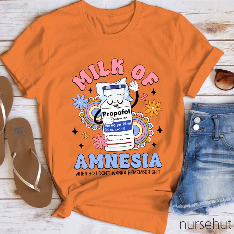 Milk Of Amnesia Nurse T-Shirt