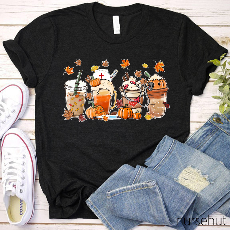 Propofol Pumpkin Spice Nurse T-Shirt