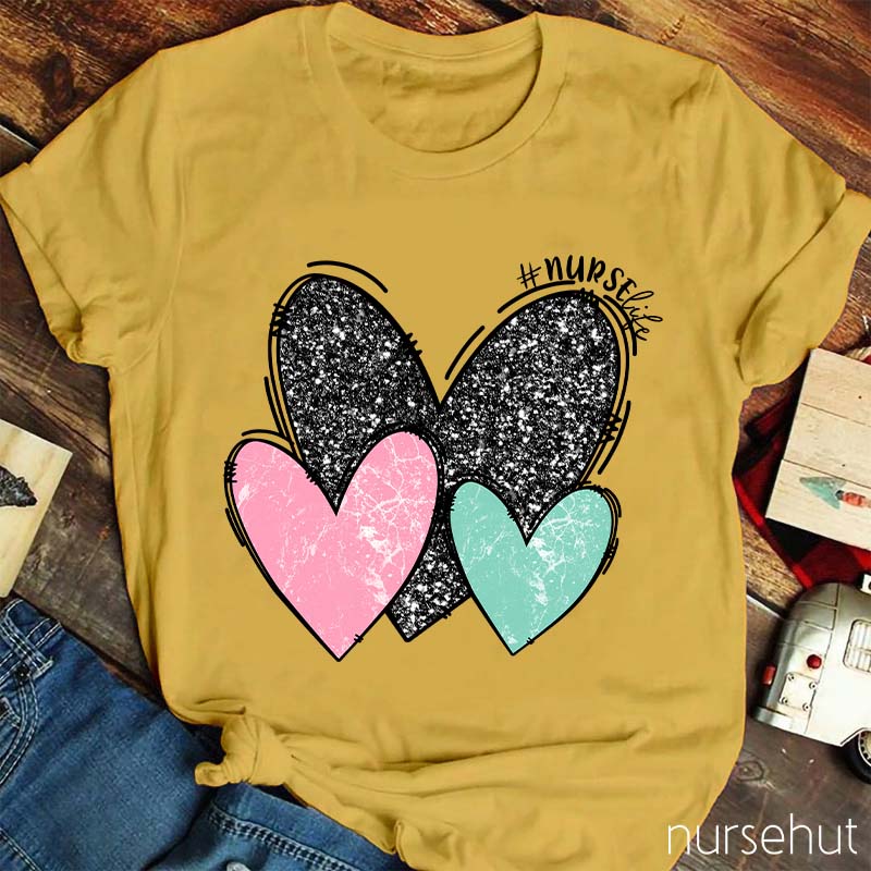 Shining Hearts Nurse T-Shirt