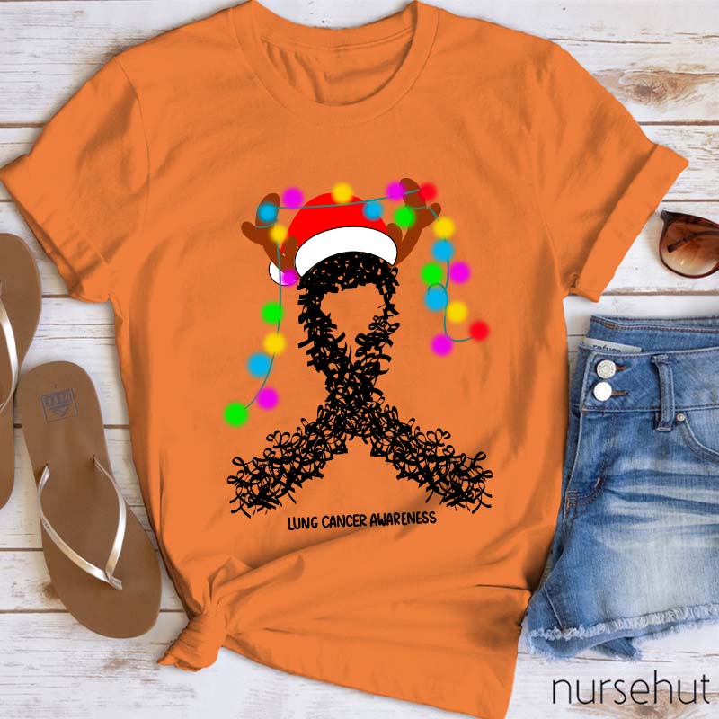 Lung Cancer Awareness Nurse T-Shirt