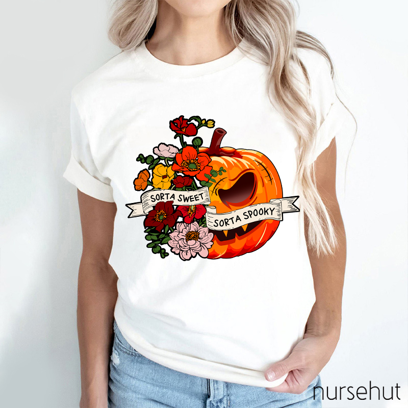 Sorta Sweet Sorta Spooky Nurse T-Shirt