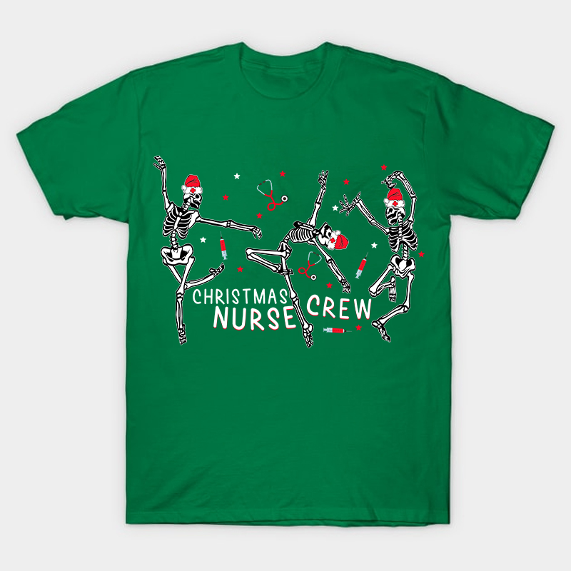 Christmas Nurse Crew Nurse T-Shirt