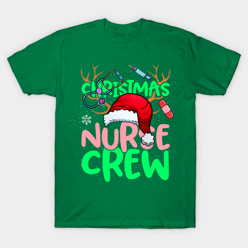 Christmas Nurse Crew Nurse T-Shirt
