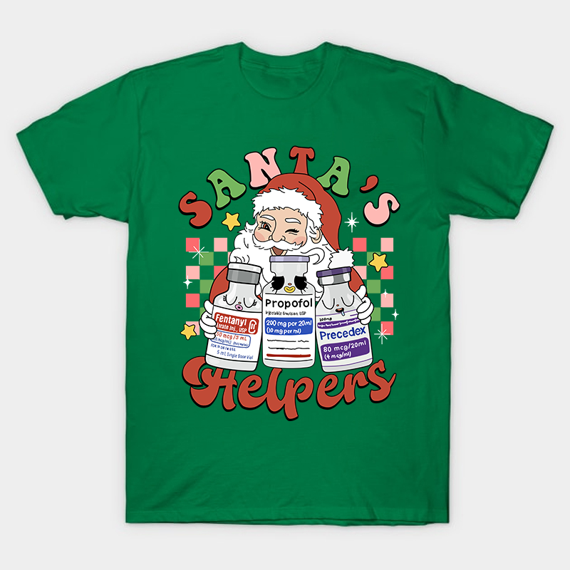 Santa's Helpers Nurse T-Shirt