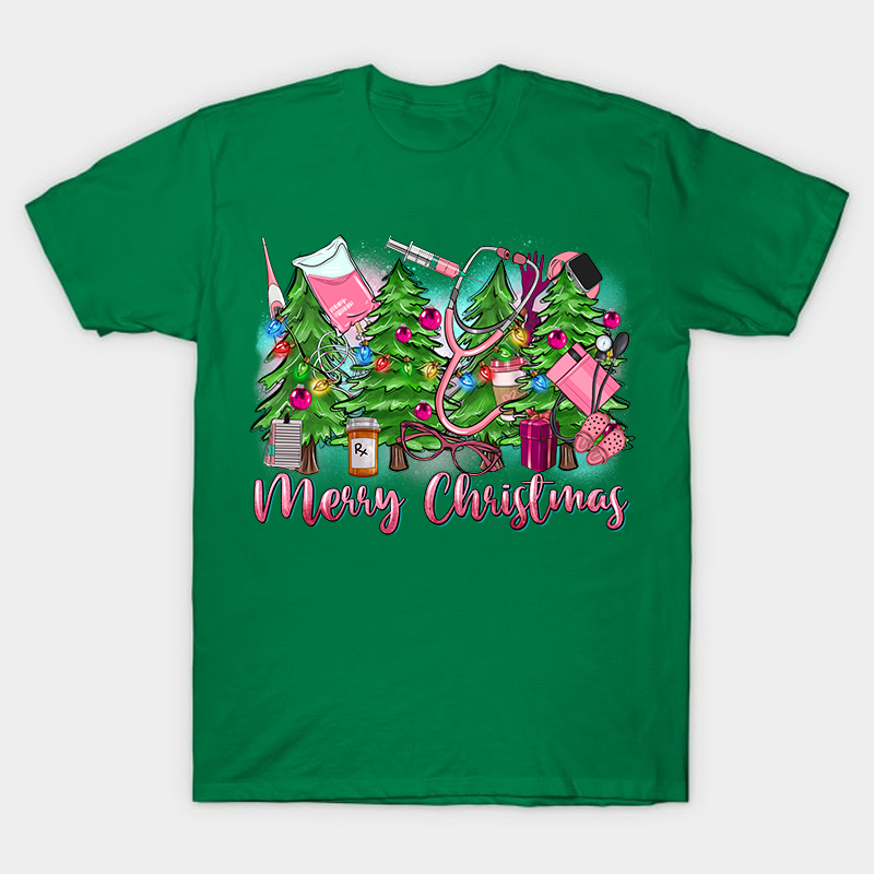 Merry Christmas Nurse T-Shirt