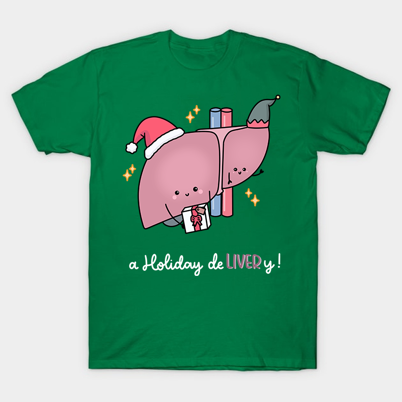 A Holiday Delivery Nurse T-Shirt