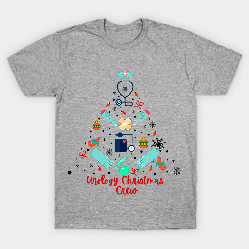 Urology Christmas Crew Nurse T-Shirt