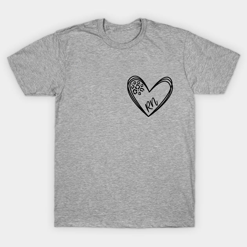Simple Love RN Nurse T-Shirt