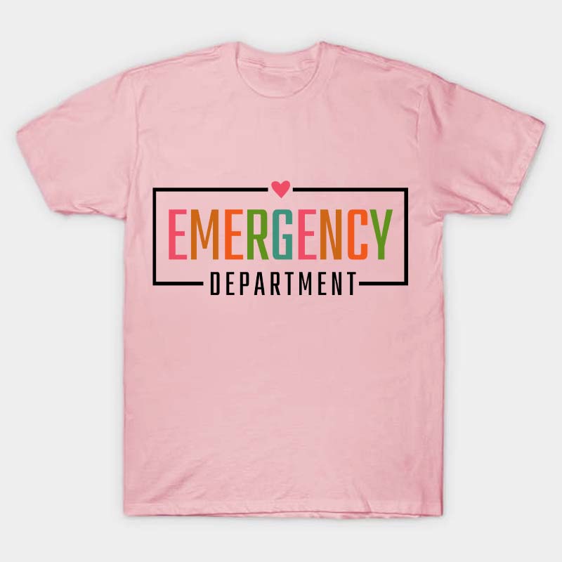 Personalized Emergency Department Nurse T-Shirt
