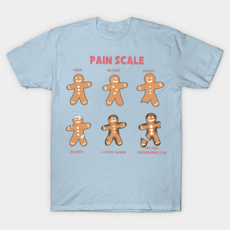 Pain Scale Nurse T-Shirt