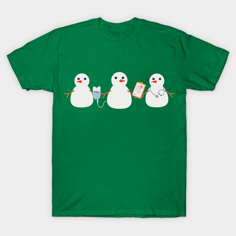 Snowmans Nurse T-Shirt