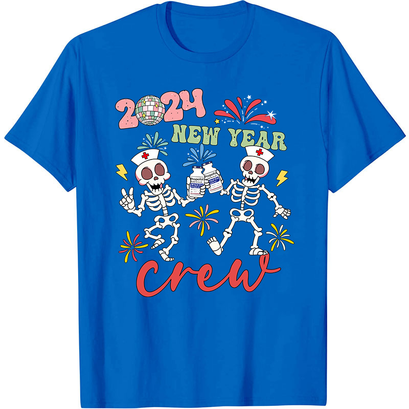 Happy New Year Crew Nurse T-Shirt