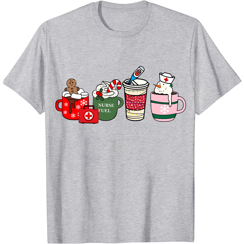 Nurse Christmas Coffee Nurse T-Shirt