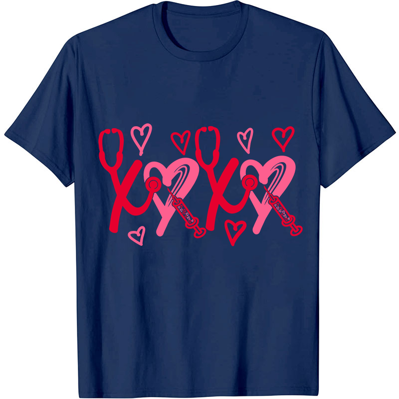 Love Stethoscope Nurse T-Shirt
