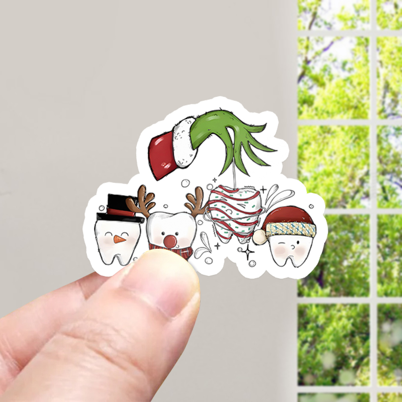 Christmas With Dental Squad Stickers