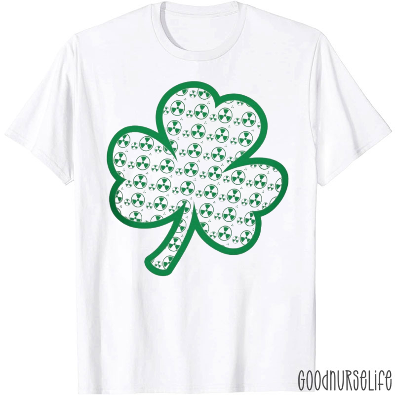 Shamrock Radiation Symbol T-shirt