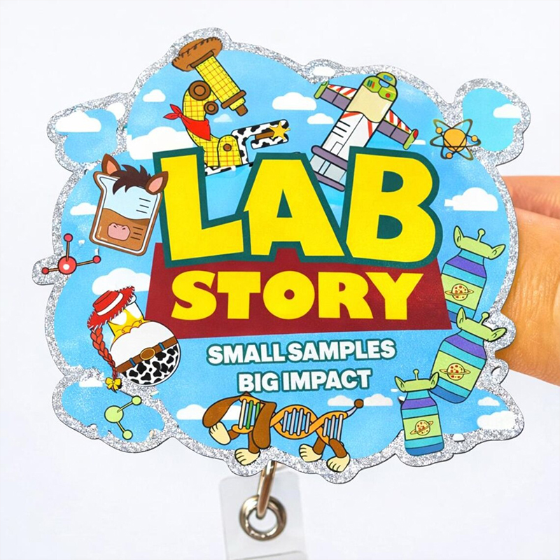 Lab Story Small Samples Big Impact Badge Reel