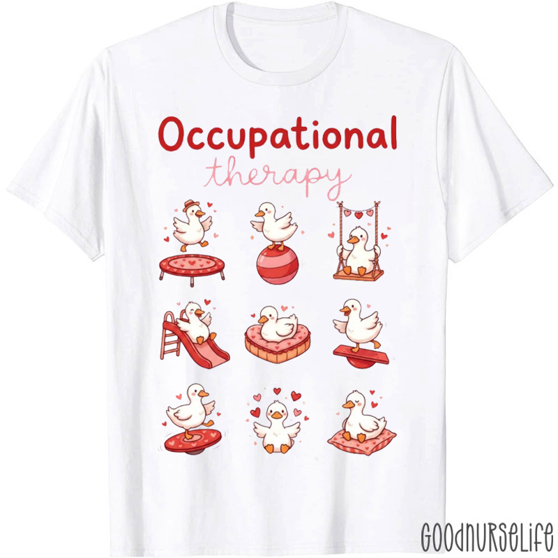 Goose Valentines Occupational Therapy T-shirt