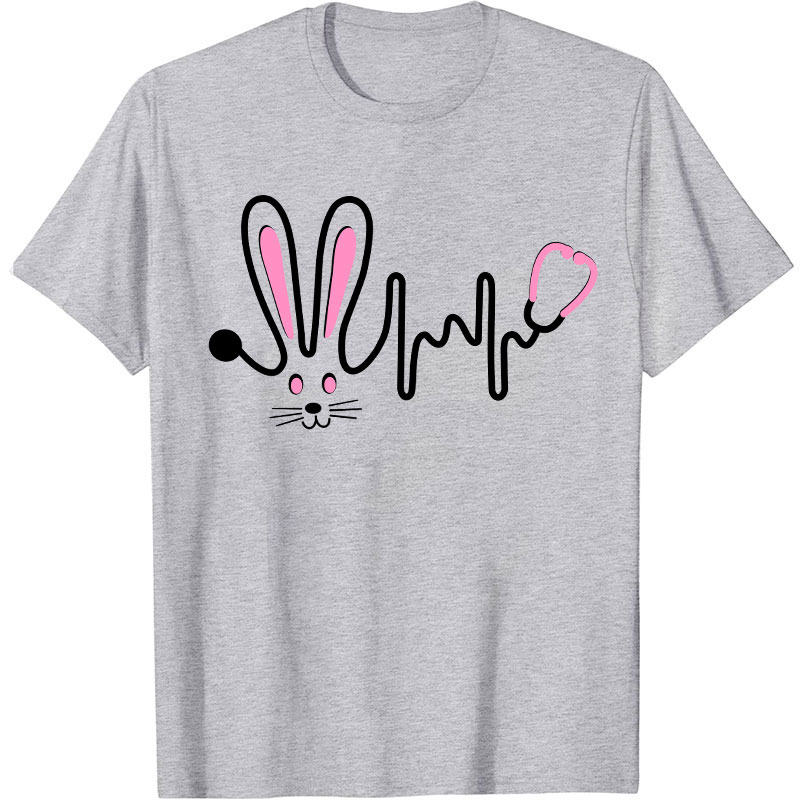 Easter Bunny Stethoscope Nurse T-Shirt