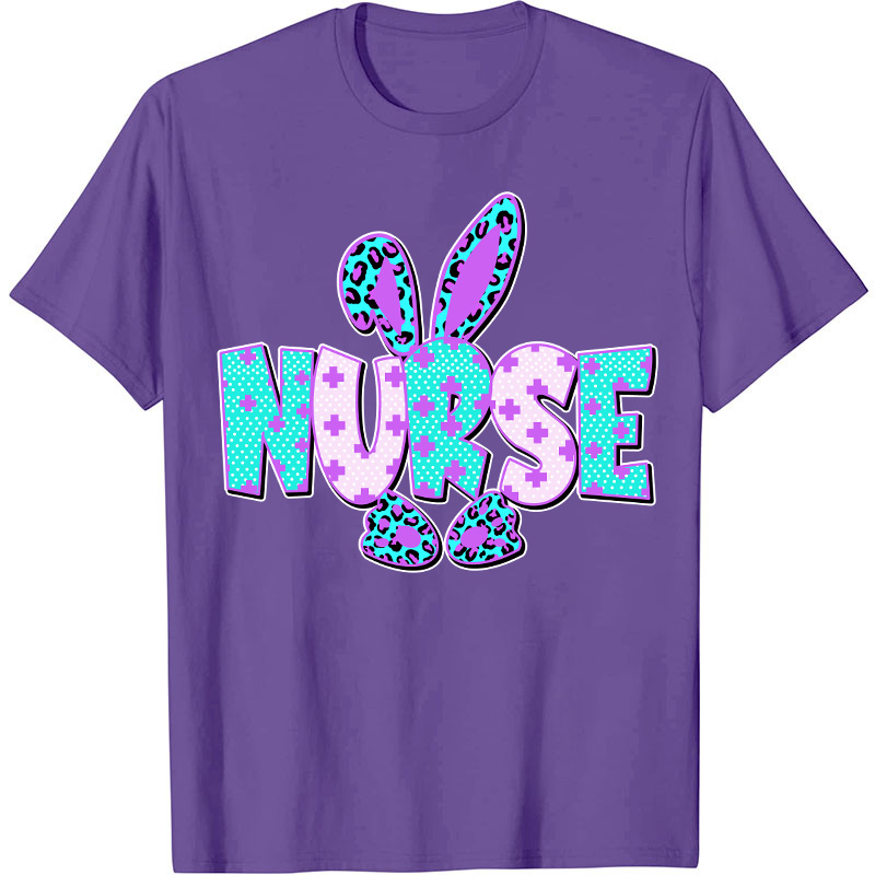 Colorful Bunny Nurse T-Shirt